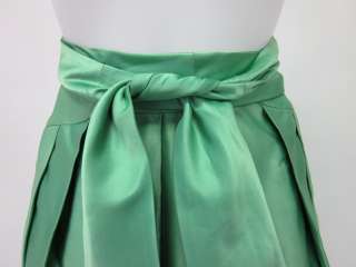 SCAASI BRIDE VNTG Green Floor Length Ball Skirt Sz S  