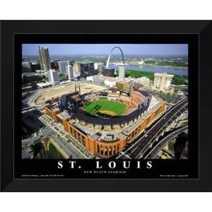  St. Louis Cardinals FRAMED Art 26x32 New Busch Stadium 