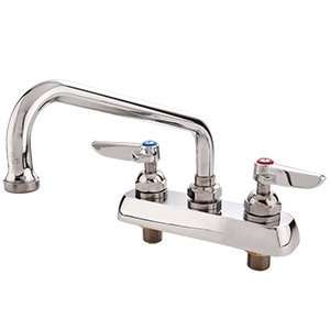  12 Deck Mounted Swivel Faucet with 4 Centers