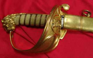 British Empire Early 19th Century Naval Sword Sabre William IV  