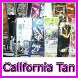 22 CALIFORNIA TAN TANNING BED LOTION SAMPLE PACKETS WOW  