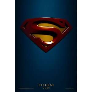  Superman Returns Original 27x40 Double Sided Movie Poster 