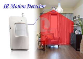 Infrared IR Motion Detector Wireless Passive Connect Home Security 