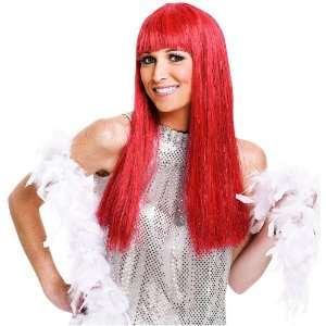 Lets Party By Paper Magic Group Glitzy Glamour Red Wig Adult / Red 