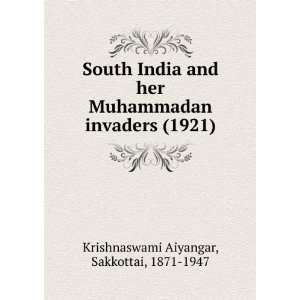  , 1871 1947 Krishnaswami Aiyangar 9781275324138  Books