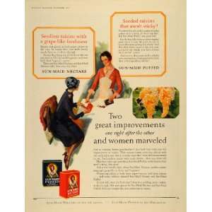   Ad California Associated Raisin Co Sun Maid Nectar   Original Print Ad