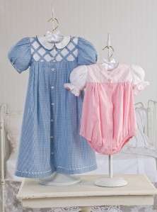 THE BOOK PRECIOUS BABY DAYGOWNS   SQUARE YOKE COLL  
