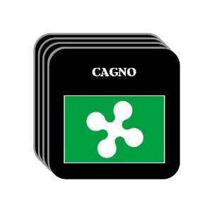  Italy Region, Lombardy   CAGNO Set of 4 Mini Mousepad 