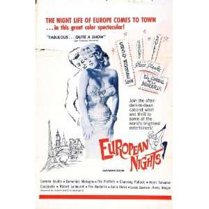  Nights Movie Poster (27 x 40 Inches   69cm x 102cm) (1959)  (Naoto 