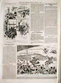 1890 Buffalo Bill Wild West Show In Rome Complete Mag.  