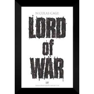  Lord of War 27x40 FRAMED Movie Poster   Style B   2005 