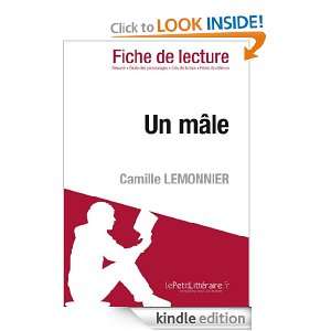 Un mâle de Camille Lemonnier (Fiche de lecture) (French Edition 
