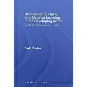   Open and Distance Learning in the Developing World David Kember