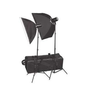  320 Watt Flash Light with Two Softboxes