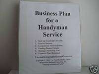 Business Plan for a Handyman Service  