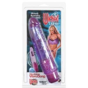  Wicked lights, stormy strobing vibro dong,purple Health 