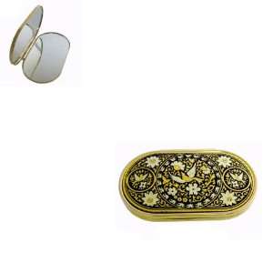  Starling Compact Mirror (Gold) Beauty