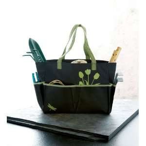  Twos Company Silhouette 6 Pocket Gardners Garden Tote 