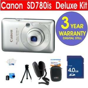  Canon PowerShot SD780 IS 12.1 MP Digital Camera (Silver 