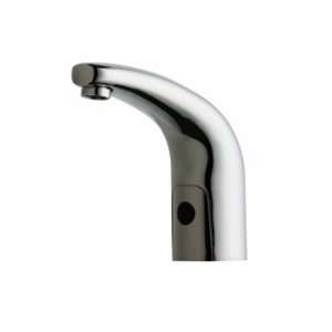 Chicago Faucets Deck Mounted Electronic Lavatory Faucet with Dual Beam 