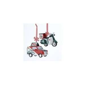  Club Pack of 12 Pizza Shop Delivery Van and Vespa 