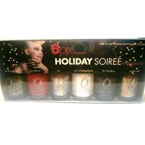  Orly 6 PIX Holiday Soiree Color Collection Everything 