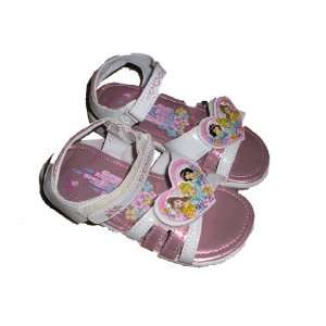   Princess Toddler Light Up Velcro Strap Sandals 8T 