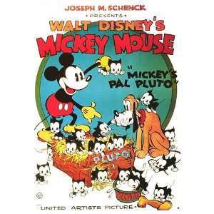  Mickey Mouse Movie Poster, 26.5 x 38