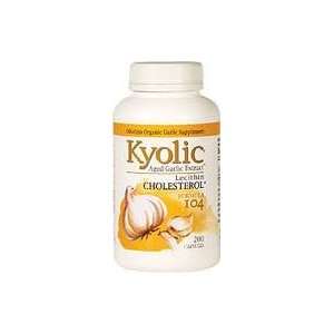 Kyolic Garlic Extract Cholesterol Formula 104 with Lecithin 200 Capsul