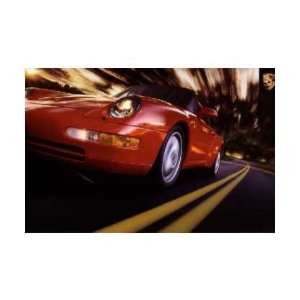  1995 PORSCHE 911 CARRERA 4 Post Card Sales Piece 
