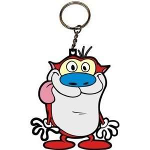  Ren and Stimpy Stimpy Rubber Keychain Toys & Games