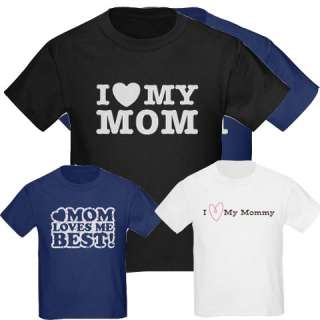 Love Mommy Kids T Shirts  