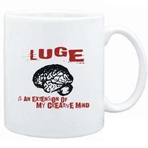  Mug White  Luge is an extension of my creative mind 