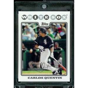  2008 Topps # 384 Carlos Quentin   Chicago White Sox   MLB 