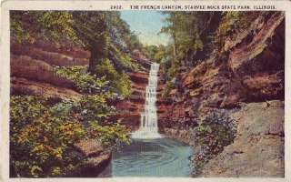 French Canyon, Starved Rock State Park, Ill Postcard  