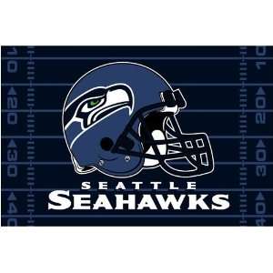  Seattle Seahawks NFL Team Tufted Rug by Northwest (39x54 