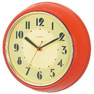  Lovely colored wall clock Simple life style[1048RED NEW 