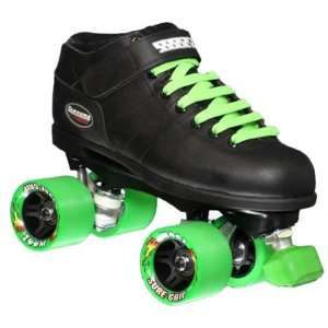  Green Bulldog Carrera ZOOM Skates mens or womens   Size 1 