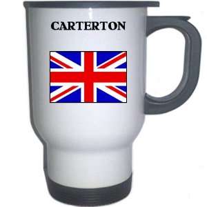  UK/England   CARTERTON White Stainless Steel Mug 