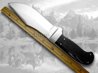 CANAL STREET Buffalo Horn Bowie Hunter Pocket Knives  