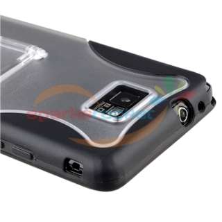 Accessory Bundle TPU Stand Case Holder Cable for Samsung Galaxy S 2 
