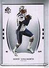 2007 SP Authentic Donte Stallworth CLEVELAND BROWNS