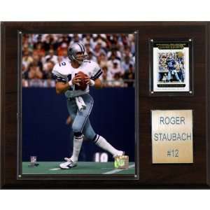  NFL Roger Staubach Dallas Cowboys Player Plaque