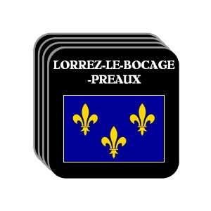  Ile de France   LORREZ LE BOCAGE PREAUX Set of 4 Mini 