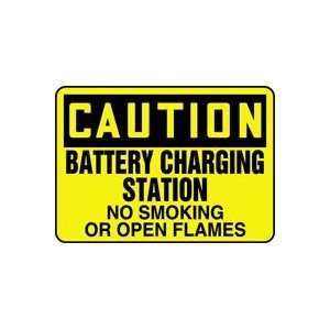  CAUTION BATTERY CHARGING STATION NO SMOKING OR OPEN FLAMES 