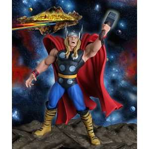  Thor Hard Hero Statue Cold cast Porcelain 15 Tall Toys 