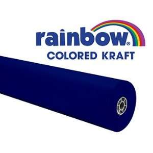  Rainbow Kraft Roll 100 Ft Dark Blue