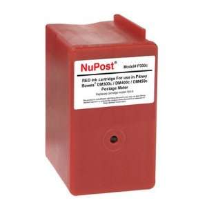  Nupost Pitney Bowes Dm300c/Dm400c/Dm450c Red Ink Cartridge 
