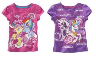 My Little Pony Shirt Top Tee Size 2T 3T 4T 5T CANTERLOT  