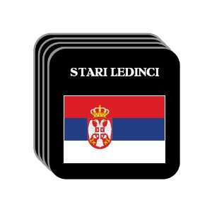  Serbia   STARI LEDINCI Set of 4 Mini Mousepad Coasters 